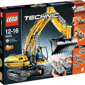8043 Lego Technic Graafmachine met Motor