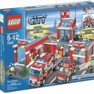 LEGO city hoofdkwartier brandweer - 7945