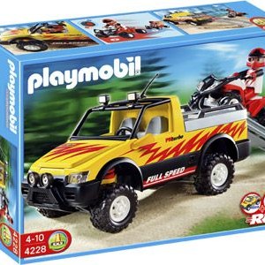 Playmobil Pick Up met Quad - 4228