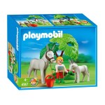 Playmobil ezel met veulen - 4187