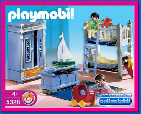 kleding Voorstel blok Playmobil | 5328 - Kinderkamer met Stapelbed | Speelgoed