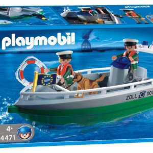Playmobil Douane Politie met boot - 4471